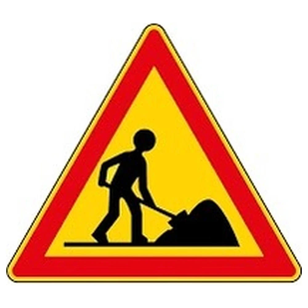 Panneau de chantier AK5 — Travaux — réf. SC-AK5